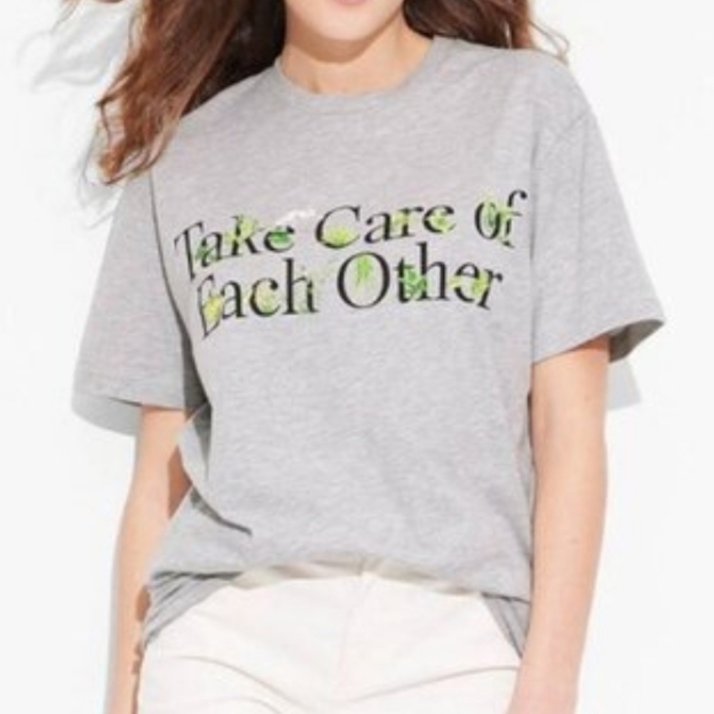 ZOE + LIV Take Care of Each Other Short Sleeve Graphic T-Shirt - Picture 7 of 7